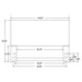 Kosmo Upholstered Queen or Full Panel Headboard Sand