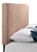 Gigi Upholstered Queen or Full Panel Headboard Blush