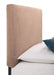 Gigi Upholstered Twin Panel Headboard Blush