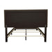 Boyd Upholstered Queen Panel Bed Charcoal