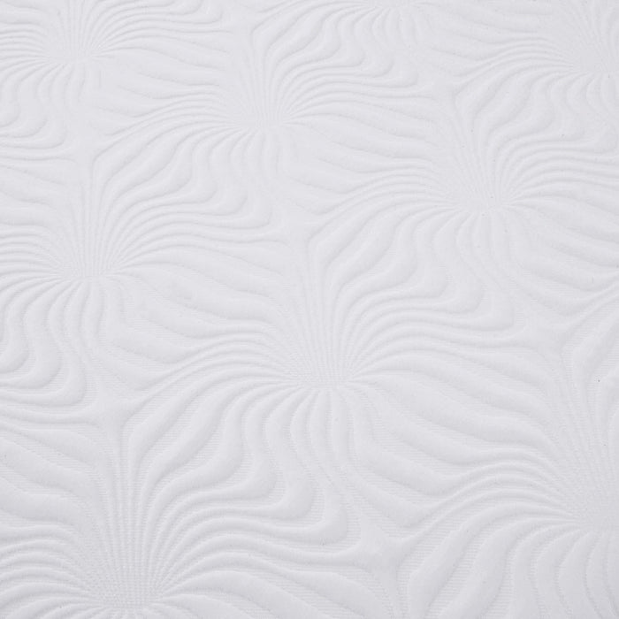 Keegan 8-inch Twin Long Memory Foam Mattress White