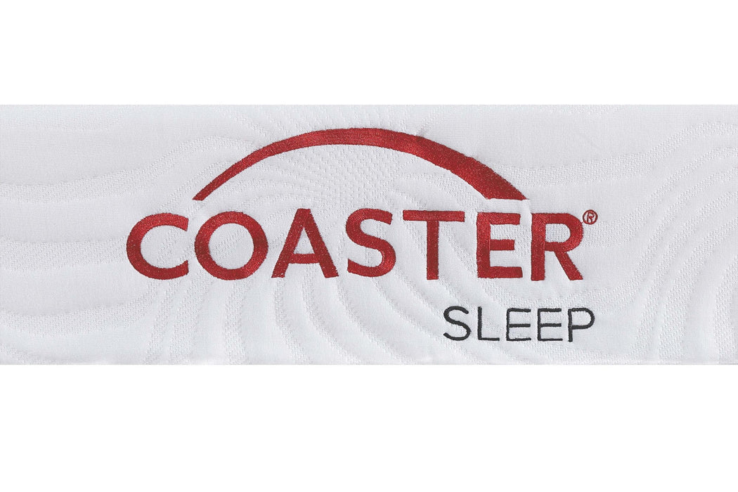 Key 10-inch California King Memory Foam Mattress White