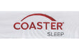 Key 10-inch California King Memory Foam Mattress White