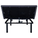 Negan Eastern King Adjustable Bed Base Grey and Black