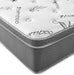 Sommet 13-inch Queen Bamboo Euro Top Memory Foam Hybrid Mattress