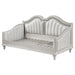 Evangeline Upholstered Twin Daybed Silver Oak