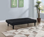 Stanford Upholstered Tufted Convertible Sofa Bed Black