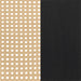 Lanewood Open Cane Webbing Metal Queen Bed Black
