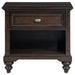 Devon 4-piece California King Bedroom Set Red and Dark Oak
