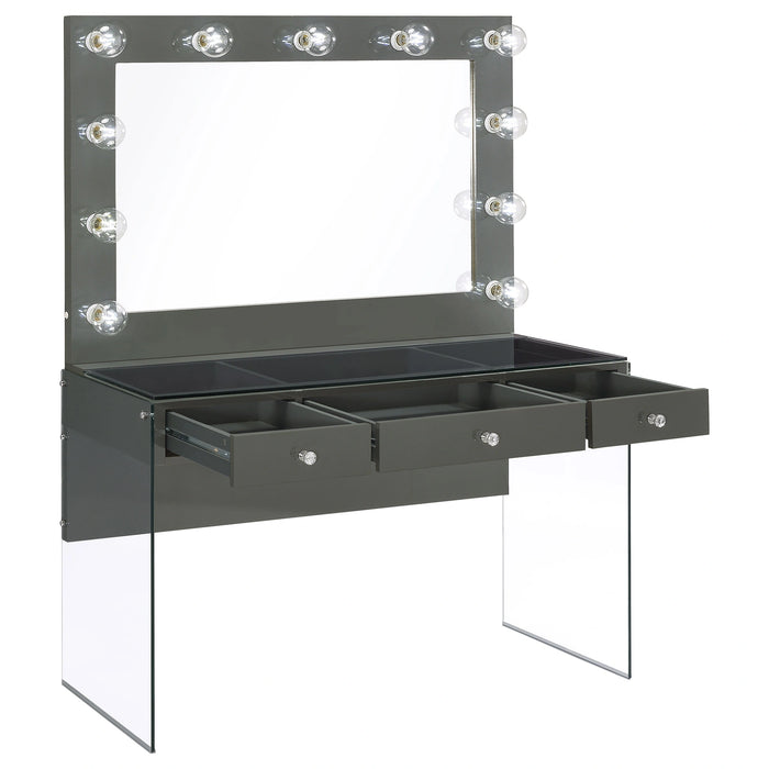Afshan Makeup Vanity Table with LED Mirror