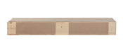 Wrangle Hill 2-drawer Wood Under Bed Storage Gun Smoke