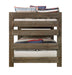 Wrangle Hill Wood Full Over Full Bunk Bed Gun Smoke
