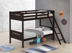 Littleton Wood Twin Over Twin Bunk Bed Espresso