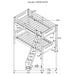 Littleton Wood Twin Over Twin Bunk Bed Grey