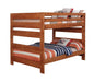 Wrangle Hill Wood Full Over Full Bunk Bed Amber Wash