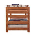 Wrangle Hill Wood Full Over Full Bunk Bed Amber Wash