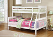 Chapman Wood Twin Over Full Bunk Bed White