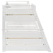 Holden Wood Veneer Twin Over Full Bunk Bed White