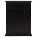 Sumerlin 6-drawer Bedroom Chest of Drawers Black