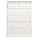 Sumerlin 6-drawer Bedroom Chest of Drawers White