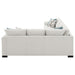 Ashford Chenille Upholstered Sleeper Sectional Sofa Greige