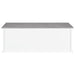 Alma 3-drawer Storage Bench White and Weathered Grey