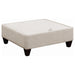 Mcloughlin Upholstered Sloped Arm Sectional Sofa Platinum