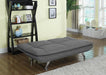Julian Upholstered Tufted Convertible Sofa Bed Grey