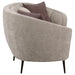 Ellorie 3-piece Upholstered Curved Sofa Set Beige
