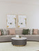 Fayette Upholstered Armless Chair Greige