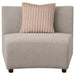 Fayette Upholstered Armless Chair Greige