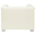 Chaviano 4-piece Upholstered Track Arm Sofa Set Pearl White