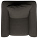 Salizar Upholstered Flared Arm Accent Chair Charcoal Grey