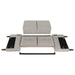 Bowen 3-piece Upholstered Track Arm Tufted Sofa Set Beige