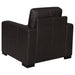 Boardmead Upholstered Track Arm Accent Chair Dark Brown