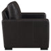 Boardmead Upholstered Track Arm Accent Chair Dark Brown