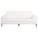 Jessel 3-piece Chenille Upholstered Sofa Set Ivory
