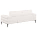 Jessel 3-piece Chenille Upholstered Sofa Set Ivory