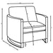 Corliss 3-piece Upholstered Arched Arm Sofa Set Beige