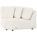 Emberson Upholstered Wedge Ivory