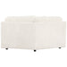 Emberson Upholstered Wedge Ivory