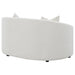 Rainn Boucle Upholstered Sloped Arm Loveseat Latte