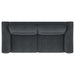 Nolan Upholstered Sloped Track Arm Sofa Charcoal
