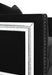 Delilah Upholstered Tufted Tuxedo Arm Accent Chair Black