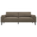 Rilynn Upholstered Track Arm Sofa Brown