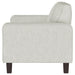 Deerhurst Upholstered Track Arm Tufted Loveseat Greige