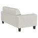 Deerhurst Upholstered Track Arm Tufted Loveseat Greige