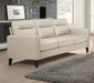 Jonah Upholstered Track Arm Sofa Ivory