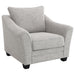 Tomkins 3-piece Boucle Upholstered Sofa Set Light Grey