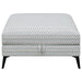 Clint Square Upholstered Tufted Storage Ottoman Aloe
